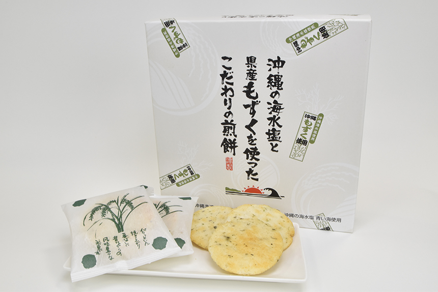 もずくせんべい