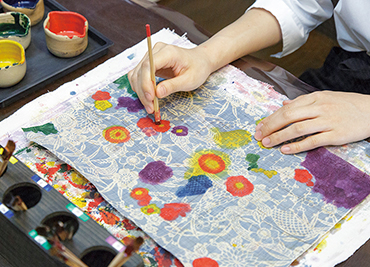 首里琉染_紅型体験