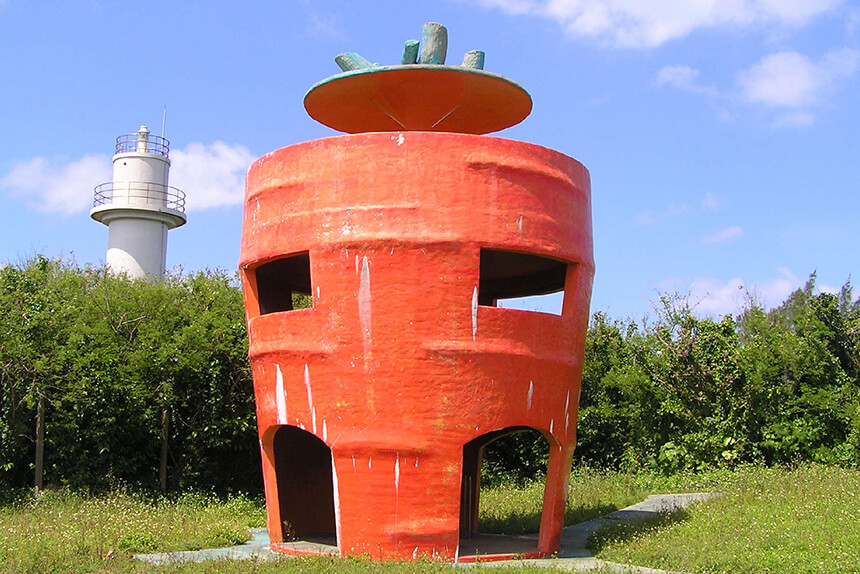 津堅島のキャロット展望台