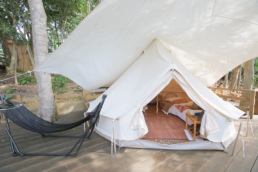 NANMA MUI NATURE RESORTテント