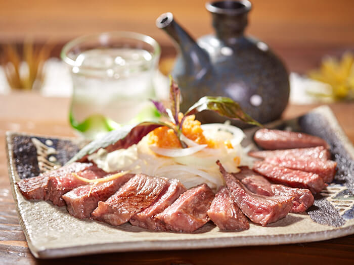 Okinawa-brand beef sirloin steak