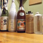 入手困難な芋焼酎も味わえる