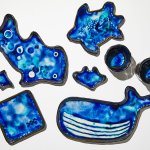 石垣焼の体験作品