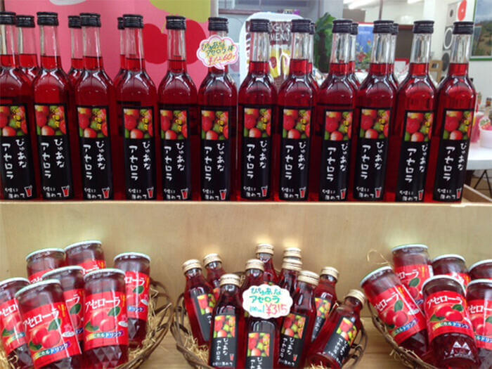 Acerola juice is deliciously rich in vitamin C and great for your skin.