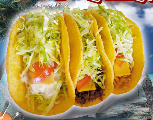 Tacos are surely the No.1 popular dish.