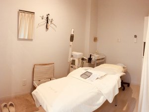 Semi-private treatment room