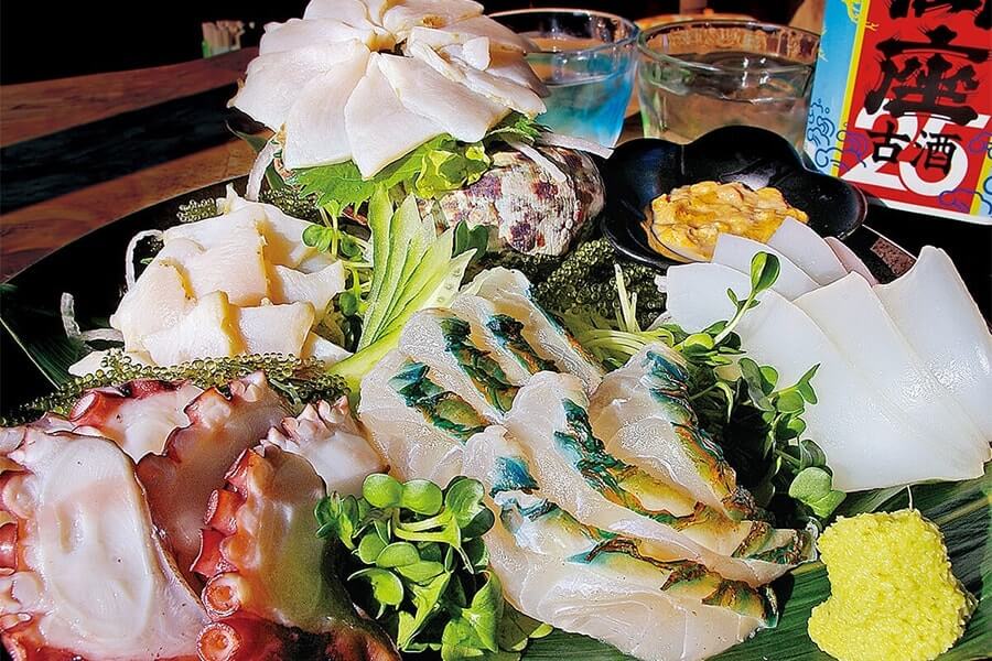 Okinawa dining Uminoie
