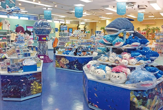 Okinawa Churaumi Aquarium Gift shop UMICHURARA