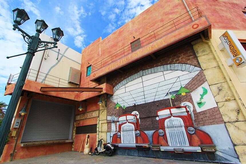 the fire station