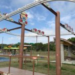 人気の遊具「ターザンロープ」
