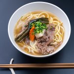 牛の旨みがたっぷり味わえる「石垣牛の牛そば」