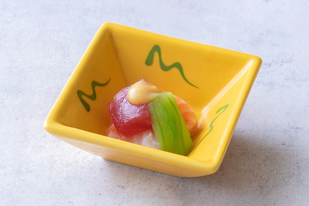 ルネッサンスリゾート_美らヘチマの海鮮 酢味噌掛け