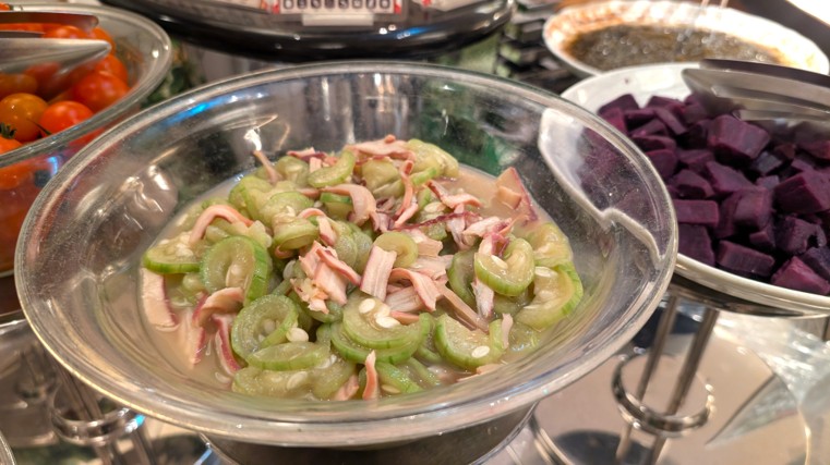 ホテルLALシティ那覇_ヘチマとセーイカのシークワーサー風味