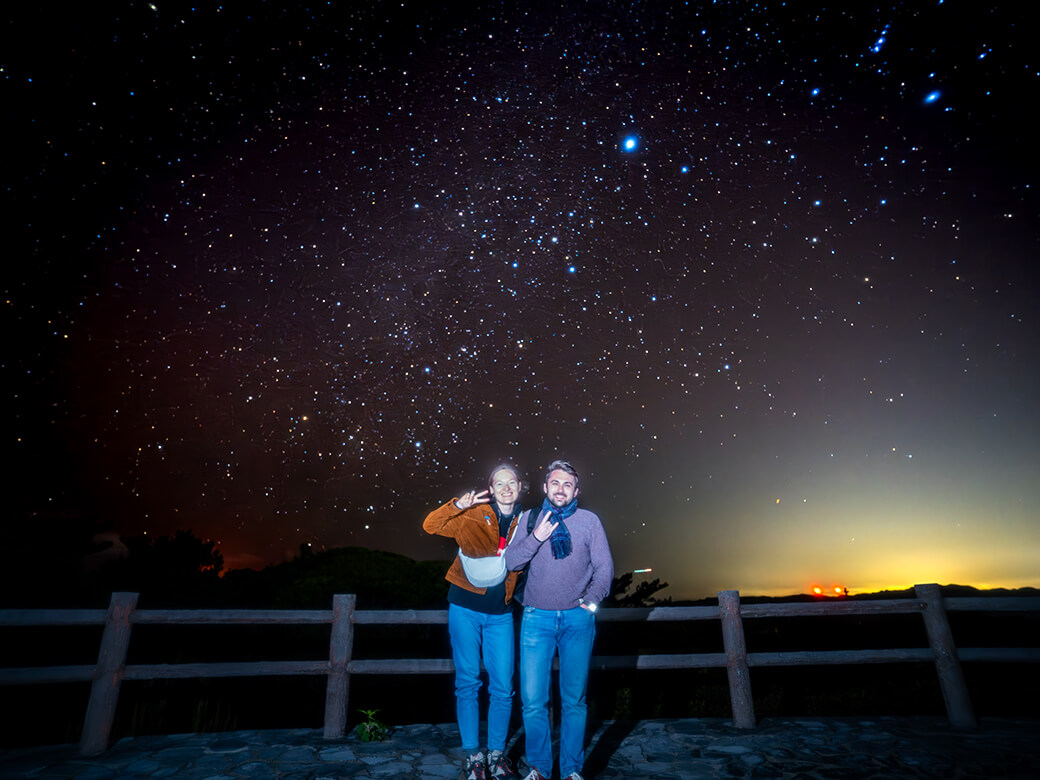 星空フォトツアー