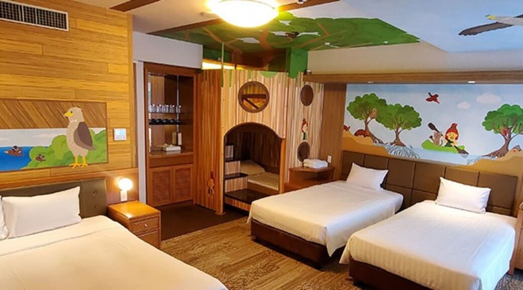 沖縄かりゆしビーチリゾート・オーシャンスパ_ファミリールーム（やんばるの森）