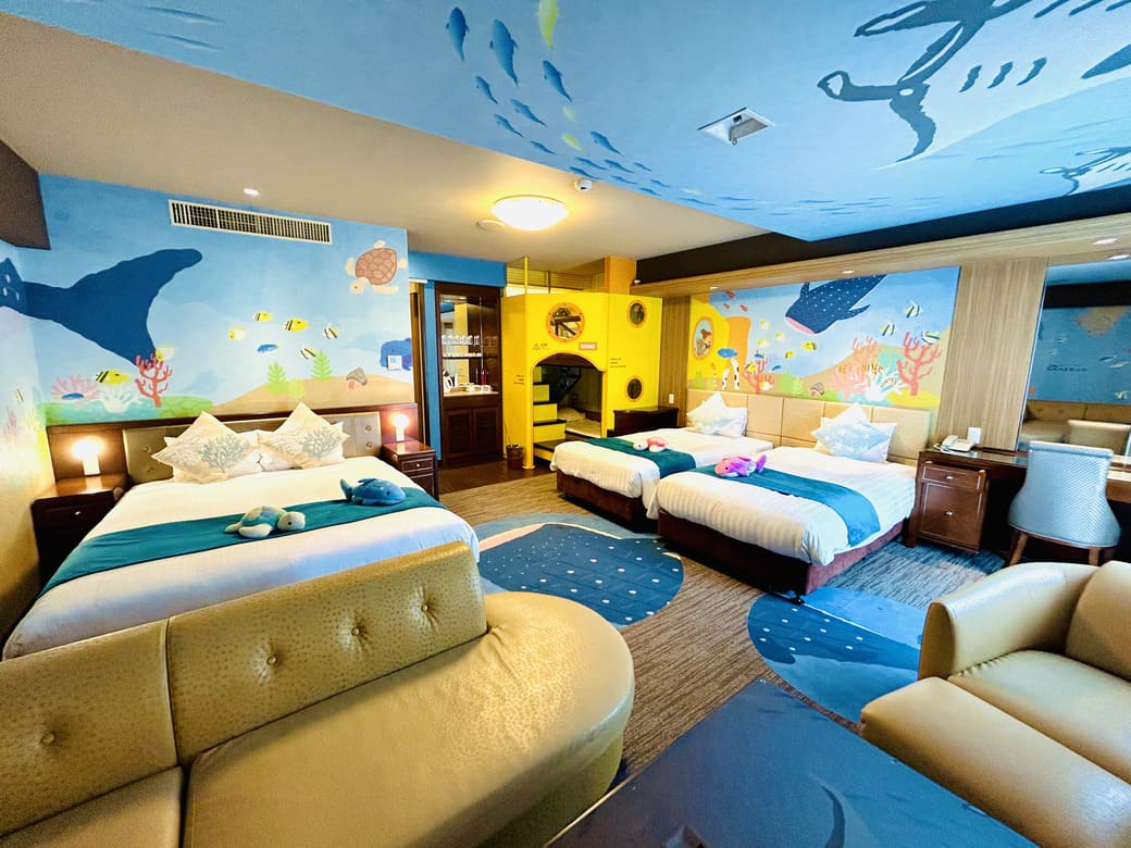 沖縄かりゆしビーチリゾート・オーシャンスパ_コンセプトルーム やんばるの海 ④