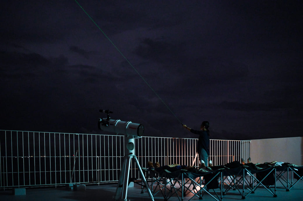 石垣島ビーチホテルサンシャイン_しゃにしゃに星空ツアー